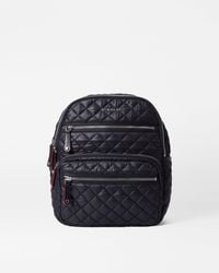 MZ Wallace - Black Small Crosby Backpack - Lyst