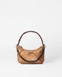 MZ Wallace - Tiger Eye Pearl Quilted Small Bedford Shoulder Bag - Lyst