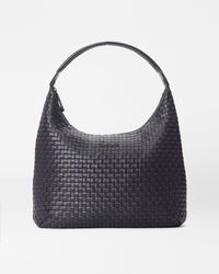 MZ Wallace - Black Large Woven Shoulder - Lyst