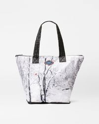 MZ Wallace - Winter Cardinal Print Packable Market Tote - Lyst