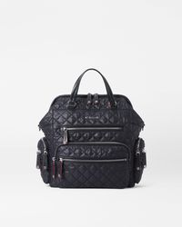 MZ Wallace - Black Crosby Frame Backpack Ii - Lyst