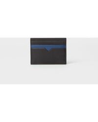 MZ Wallace Black Leather Finn Card Case