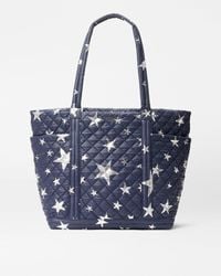MZ Wallace - Dawn With Large Silver Star Large Empire Tote - Lyst