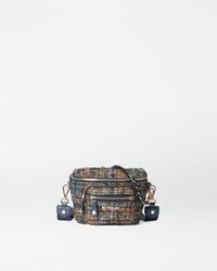 MZ Wallace - Gold Multi Tweed Micro Crosby Sling - Lyst