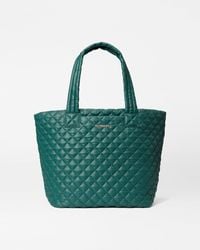 MZ Wallace - Emerald Medium Metro Tote Deluxe - Lyst
