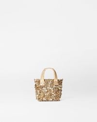 MZ Wallace - Gold Multi Sequin Petite Metro Tote Deluxe - Lyst