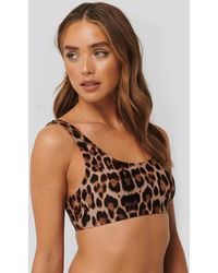 NA-KD Bikinibroek - Bruin