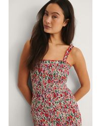 NA-KD Smockjurk - Meerkleurig