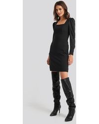 Trendyol Yol Classic Mini Dress - Zwart