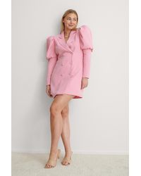 NA-KD Blazerjurk - Roze