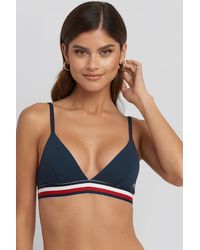 Tommy Hilfiger Modern Stripe Coordinate Thong - Blauw
