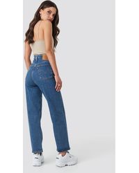 Levi's Blue Ribcage Straight Ankle