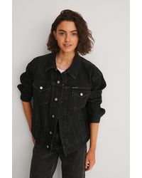 calvin klein denim jacket womens