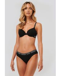 Calvin Klein Coordinate Bikini-Höschen Baumwolle - Schwarz