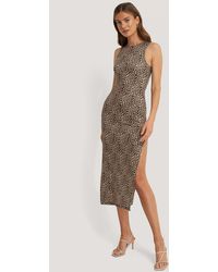 NA-KD Trend Kleid - Braun