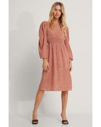 NA-KD Smockjurk - Roze