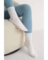 NA-KD White Basic Socks 5-pack