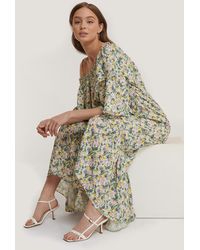 Mango Maxi-jurk Met Bloemenprint - Meerkleurig