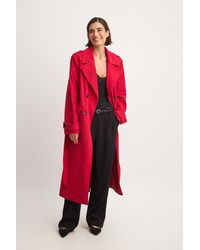 NA-KD - Oversized Double-breasted Jas Van Corduroy - Lyst