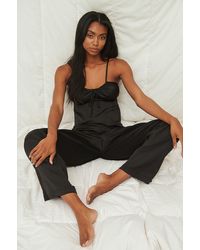 NA-KD Synthetik Jasmin Azizam x Lange Strickjacke Damen Bekleidung Nachtwäsche Nachthemden und Schlafshirts 