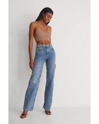 Mango Denim Celia Jeans in het Grijs | Lyst BE