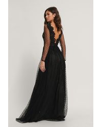 Ida Sjöstedt Jurk - Black - Zwart