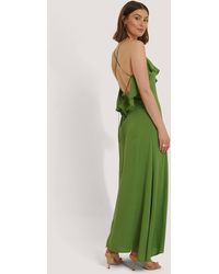 Trendyol Jurk Van Viscose - Groen