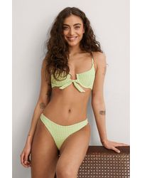 Damen Bekleidung Bademode und Strandmode Bikinis und Badeanzüge Mango Synthetik Bikini-Höschen in Grün 