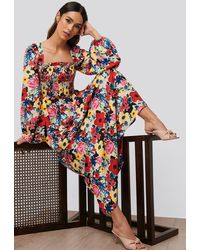 NA-KD Mini-jurk Met Bloemenprint - Meerkleurig