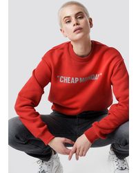 Cheap Monday Get Sweat Cheap Review - Rood