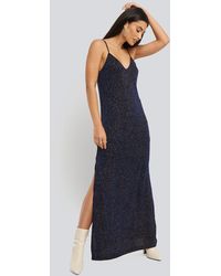 Mango Vestibri Dress - Blauw