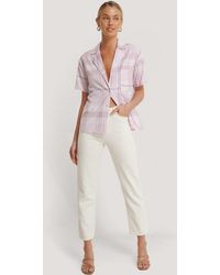 Rut&Circle Jeans Met Hoge Taille - Wit