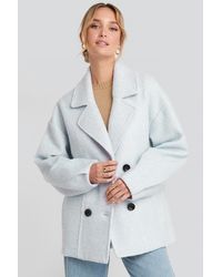 NA-KD Balloon Sleeve Short Coat - Meerkleurig