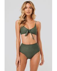 NA-KD Bikinibroek - Groen