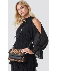 NA-KD Accessories Denim Shoulderbag With Chain Strap - Mehrfarbig