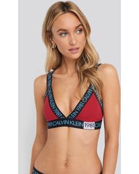 Calvin Klein Unlined Cotton Bralette - Mehrfarbig