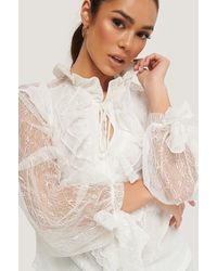 Dames Kleding voor voor Pakken Trendyol Katoen Embroidered Summer Set in het Wit 