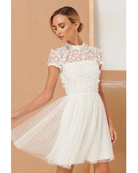 NA-KD Ida Sjöstedt for Minikleid - Weiß