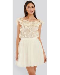 Ida Sjöstedt Minirok - Naturel