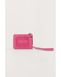 NA-KD Accessories Basic Luggage Tag - Roze