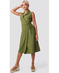 Trendyol End Midi Dress - Groen