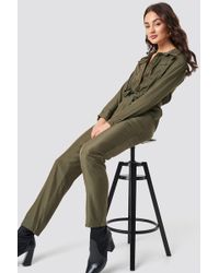 lioness denim jumpsuit