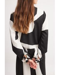 NA-KD - Felicia Wedin X Flowy Maxi-jurk Met Print - Lyst