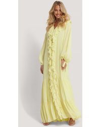 mango long sleeve maxi dress