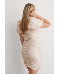 NA-KD Mini-jurk - Naturel