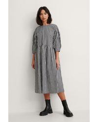 NA-KD Oversized Jurk - Meerkleurig
