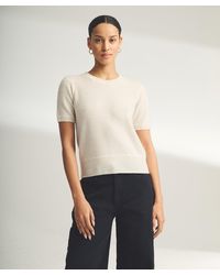 NAADAM - Lightweight Cashmere Short Sleeve Sweater - Lyst