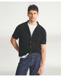 NAADAM - Signature Cashmere Short Sleeve Button Down - Lyst
