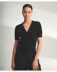 NAADAM - Lightweight Cashmere Short Sleeve Cardigan - Lyst