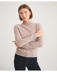 NAADAM - Basic Cashmere Mockneck Sweater - Lyst